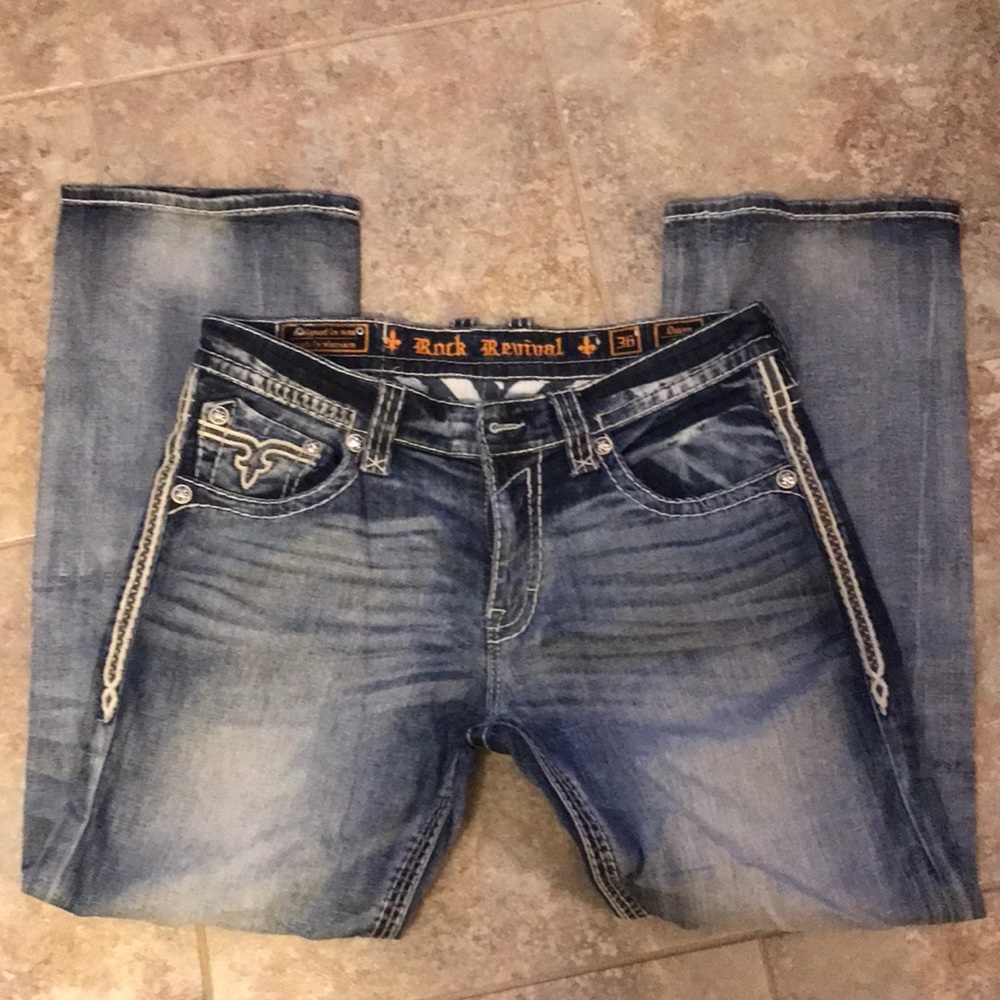 Men’s Rock Revival Jeans
